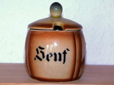 Karl Werner & Co Mostrichdose